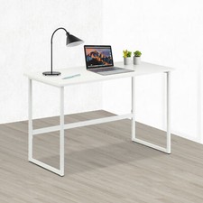 Techly Scrivania per Computer dal Design Moderno per Casa e Ufficio Bianco