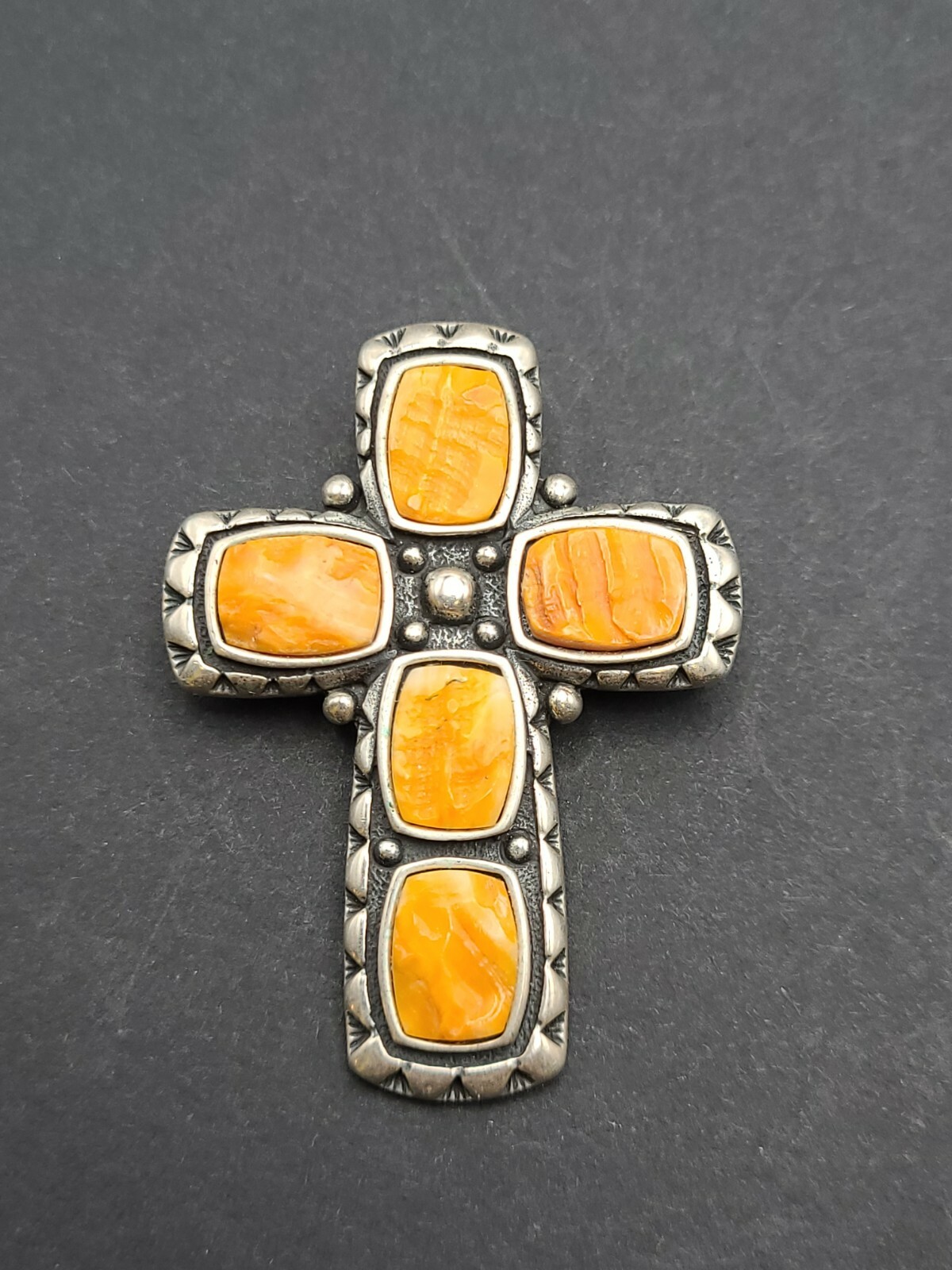 Vintage WJ Waldeck Jewelers .925 Sterling Silver & Sp… Gem