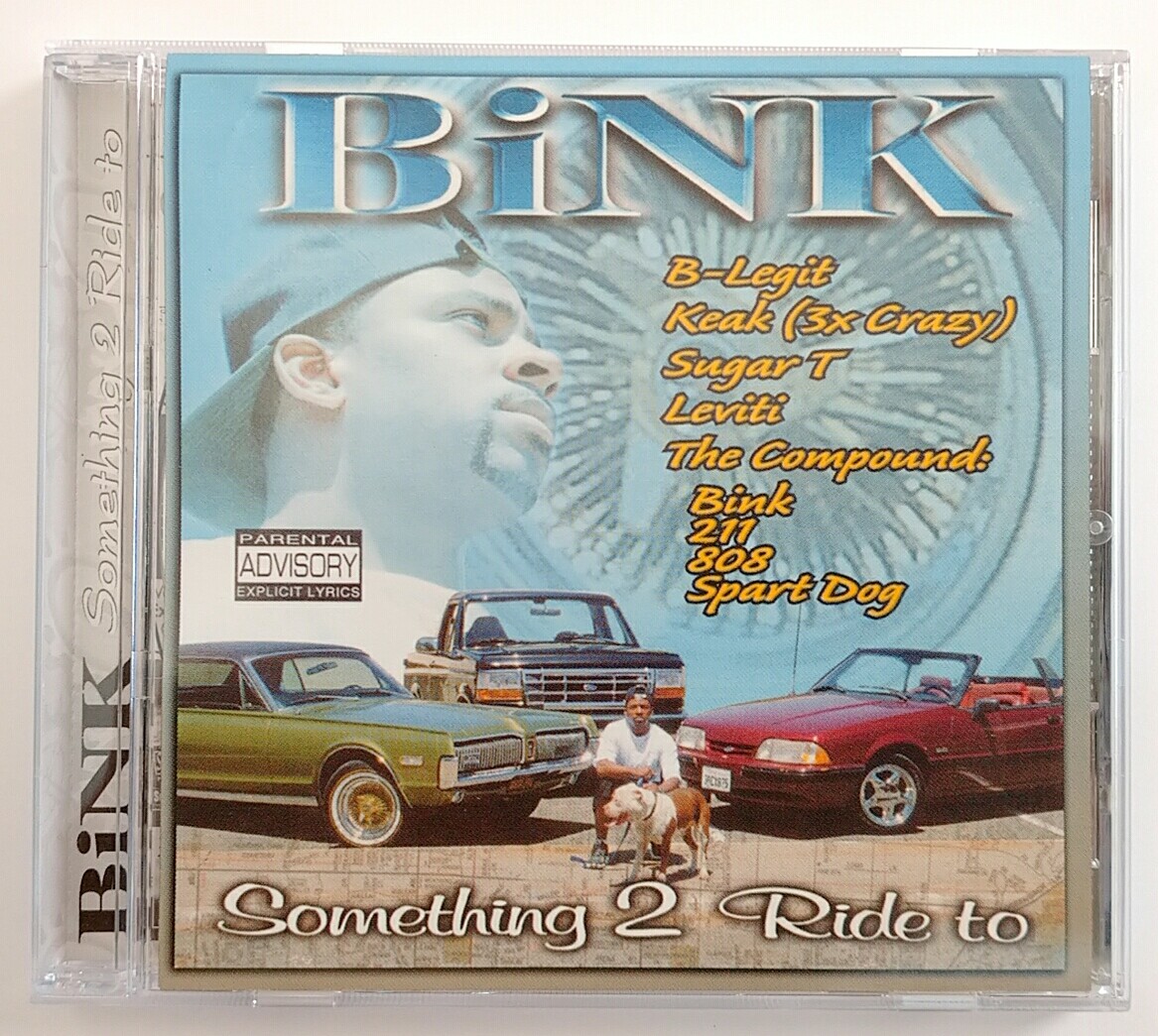 CD) Bink – Something 2 Ride To , Album, FLY-00012, Excellent, Rare 