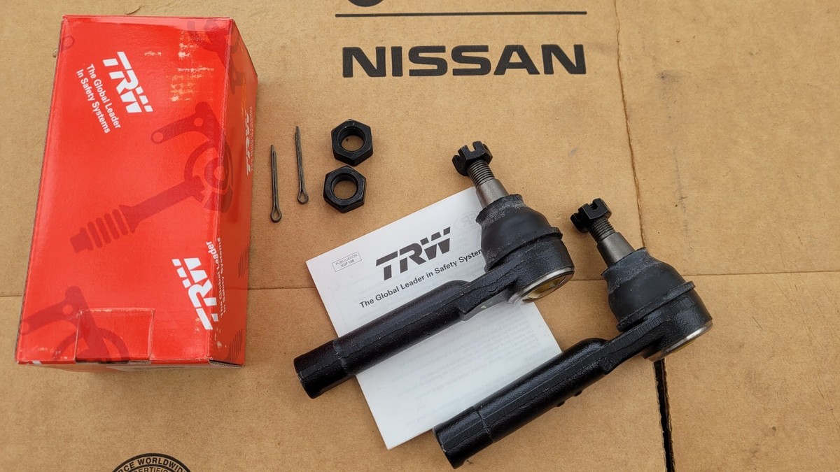 2x TRW OUTER TIE RODS for NISSAN 300ZX Z32 SKYLINE R32 GT-R GTS-4