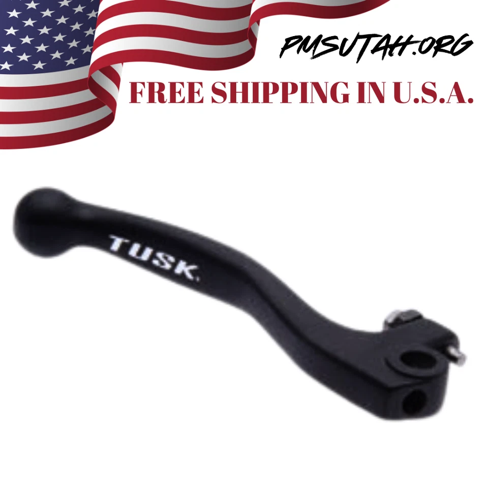 Tusk Brake Lever 2017 2018 2019 GASGAS EC 300R EC300R 2019 Six Days Right Black - Image 2 of 3