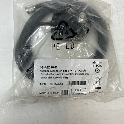 4G-AE010-R - Cisco Antenna Single Unit Extension Base w/ 10 Ft. Cable
