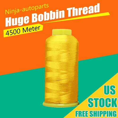 5000 yds Cones Spool Polyester Bobbin Thread Filament 6 Color Embroidery Machine - Picture 8 of 10