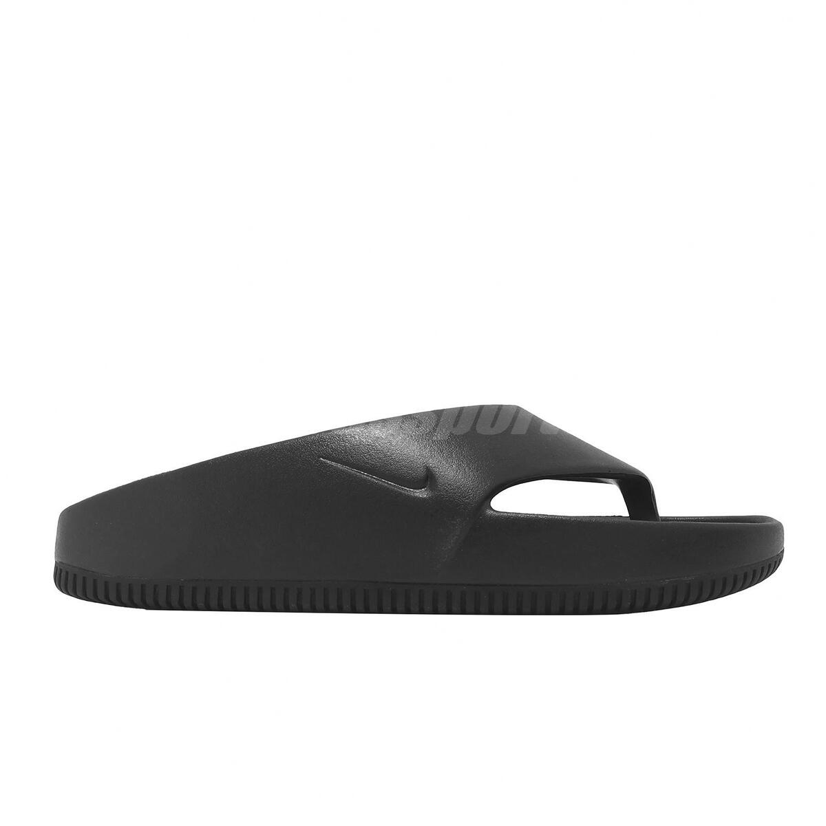 スニーカー Nike Calm Men's Flip Flops Nike Calm Flip Flop Black Men Unisex Sandals Thongs Shoes