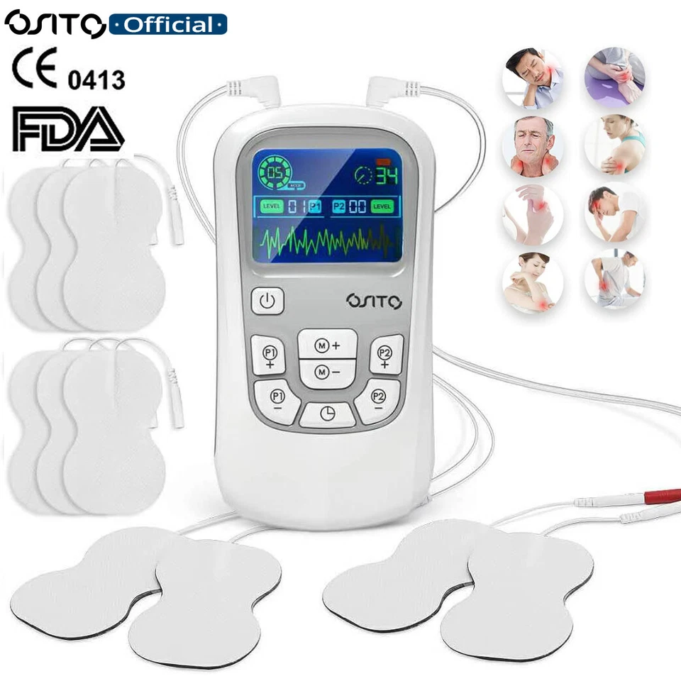 OSITO TENS EMS Reizstromgerät Digitales Gerät Elektrostimulationsgerät Neou Gift - Bild 2 von 4