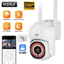 KERUI Security Camera Wireless Outdoor 5MP HD Home Night Vision Wifi CCTV Camera