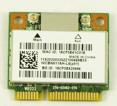 Atheros Wifi Wireless bluetooth Card AR5B22 for Lenovo y400 y500 y410p y510p