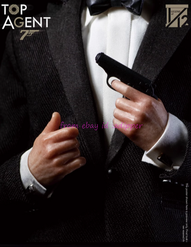 MUFF TOYS MF06 ジェームズ・ボンド 007 1/12フィギュアDX US$ 112.00 - Muff Toys Top Agent Uncle Dan 1/12 Realistic Figure