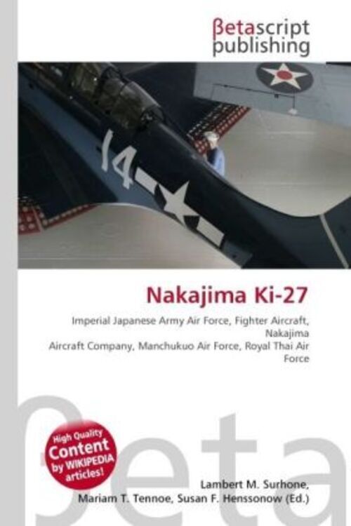 Thumbnail - Lambert M. Surhone (u. A.) | Nakajima Ki-27 | Taschenbuch | Englisch
