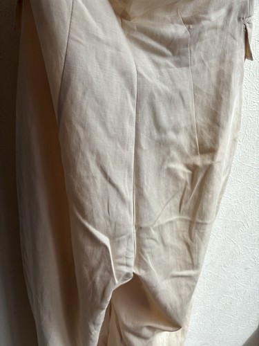 Mono a medida Anthropologie beige Maeve Myla cuello halter EE. UU. 8 Reino Unido 12 PVP £148 - Imagen 13 de 16