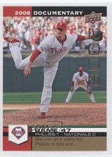 2008 Upper Deck Documentary Gold Brad Lidge #1407 0b6