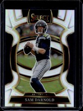 2025 Panini Select Sam Darnold Concourse Silver Prizm #13 Seahawks