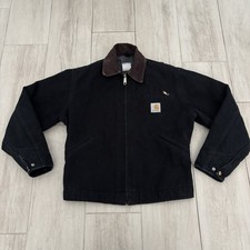 Vintage Carhartt Detroit Workwear Cropped Rare Faded 90s Jacket XS
