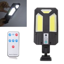 Motion Sensor Wall Lamp 3 Modes Heat Resistant Solar Wall Light For Garden