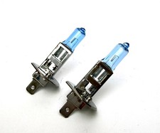 2X H1 12V 55W XENON OPTIK SUPER WEISS PKW ABBLENDLICHT LAMPEN Halogen