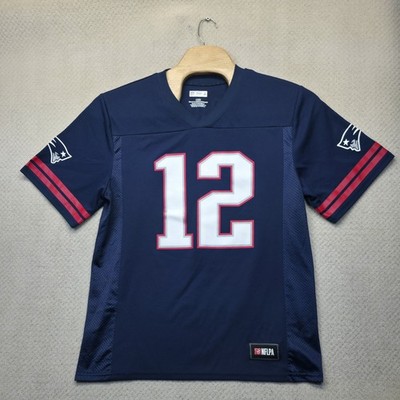 Tom Brady New England Patriots NFL Team Apparel Jersey Mens Large