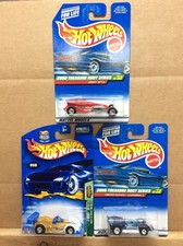 HOT WHEELS  "LOT OF 3"   TREASURE HUNTS  CHAPARRAL 2, SWEET 16, RILEY & SCOTT MK