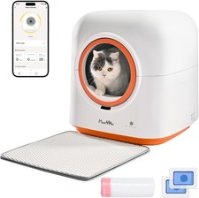 Automatic Smart Self-Cleaning Cat Litter Box Large Capacity for Cats App Control