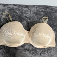 Soma Stunning Support Strapless Bra 42G Beige...