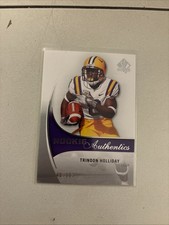 2010 SP Authentic #224 Trindon Holliday RC /999 LSU - Flat S/H