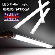 2ft/3ft/4ft/5ft LED Strip Lights Batten Tube Light Garage Workshop Office Lamps