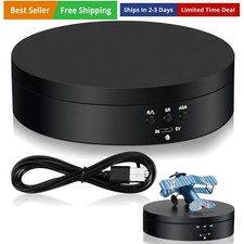 Rotating Display Stand 360 Degree Motorized Rotating Turntable Display Stand ...