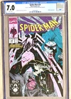Spider-Man #14 CGC Graded 7.0 Marvel September 1991 White Pages Comic Book.