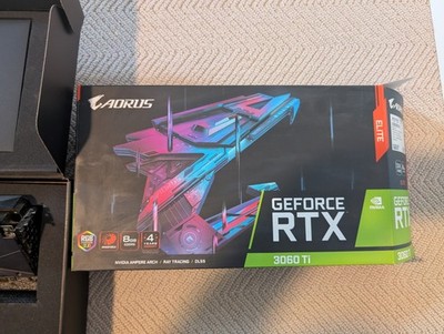 Gigabyte GeForce RTX 3060 Ti AORUS ELITE 8GB GDDR6 GV-N306TAORUS E-8GD GPU