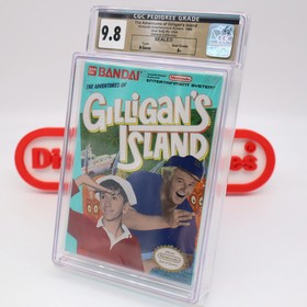 NES Nintendo THE ADVENTURES OF GILLIGAN'S ISLAND - CGC GRADED 9.8 A+ NEW Sealed!