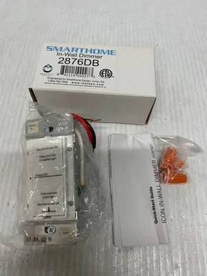 New INSTEON Smarthome In-Wall Dimmer 2876DB FREE SHIPPING