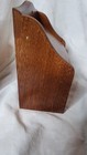 New In Box Rare Vintage Solid Wooden Salt Box and Napkin Holder Recipe Box — photo 7