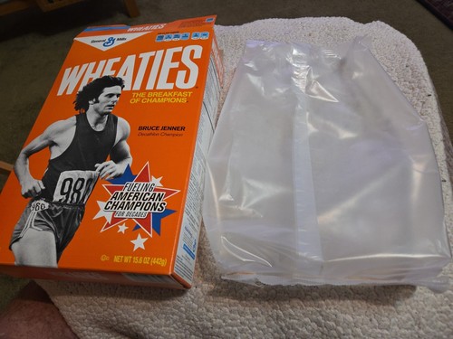 Nice Bruce Jenner Wheaties Cereal Box Decathlon Champion Montreal Collectible - Picture 7 of 8