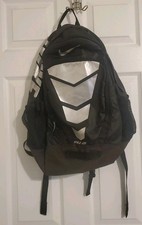 Y2K Vintage Nike Air max Backpack Green Black Silver Waxed Canvas