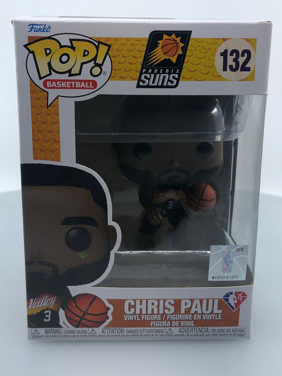 Funko Pop! Figura Vinilo Deportes Nba Chris Paul #132 Caja Dañada Ver Fotos