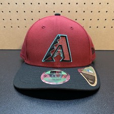 Arizona Diamondbacks Hat Cap Snap Back Red New Era 9FORTY M Crown MLB NEW