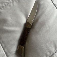 Vintage USA Made Browning Upswept Knife Gil Hibben Design Custom Sheath