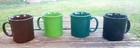 Fiesta Java Mug D Handle Chocolate Black Evergreen Shamrock New Retired (4) — photo 1