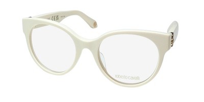 NEW ROBERTO CAVALLI VRC027 EYEGLASS FRAME FULL-RIM 52-19-135 PLASTIC 09X7 WOMENS