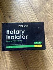 Deligo Rotary Solar Isolator Switch 16amp