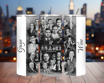 Mafia Wise Guys Tumbler