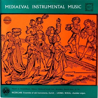 Ricercare-Ensemble F - Mediaeval Instrumental Music - Used Vinyl Reco - E1177z