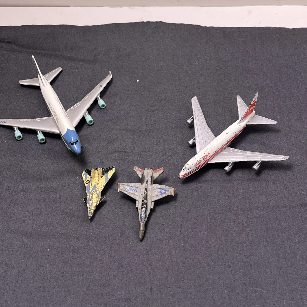 25+ Boeing 747 Vintage Manufacture Diecast Aircrafts & Spacecrafts