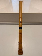 Ooyama Shakuhachi 55 cm Traditional Bamboo Flute Handmade Instrument Rare