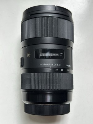 Sigma Art 18-35mm f/1,8 DC Zoomobjektiv Autofokus Canon EF-M 72mm 
