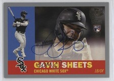 2022 Topps Archives 1960 Fan Favorites Silver 54/99 Gavin Sheets Auto 10h2