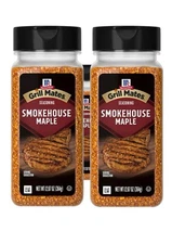 McCormick Grill Mates Smokehouse Maple Seasoning, 12.87 Ounce Pack of 2