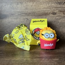Limited Wendy s x Minions Monsters ADULT Meal Toy Fries Minion Figure 2026 NEW