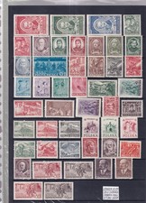 Poland  1952 MNH/MH Nice lot of sets see scan cv 130€