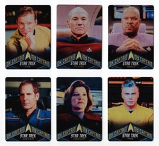 Star Trek Connections Oh Captain, My Captain Metal Parallel Complete 10 Card Set