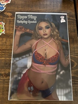 Calcha Comics Rope Play 1 Roleplay Special Katie Baker Harley Cover